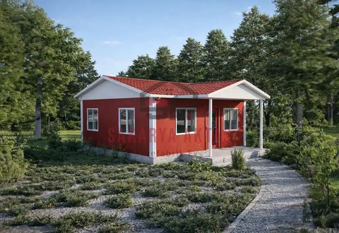 Aktaş Prefabrik Ev 2+1 Tek Katlı Prefabrik Ev 45 m2