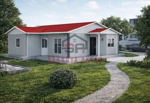 Aktaş Prefabrik Ev 2+1 Tek Katlı Prefabrik Ev 77 m2