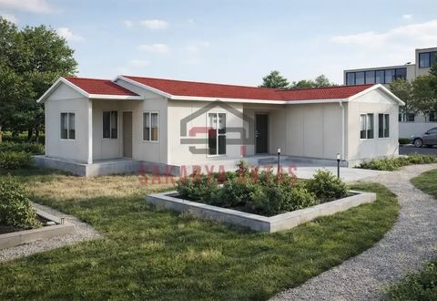 Aktaş Prefabrik Ev 2+1 Tek Katlı Prefabrik Ev 81 m2