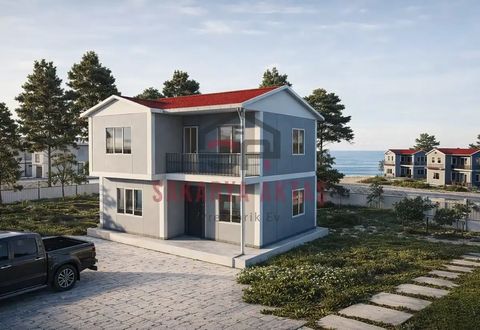Aktaş Prefabrik Ev 3+1 Çift Katlı Prefabrik Ev 105 m2