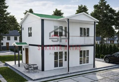 Aktaş Prefabrik Ev 3+1 Çift Katlı Prefabrik Ev 114 m2