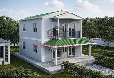 Aktaş Prefabrik Ev 3+1 Çift Katlı Prefabrik Ev 122 m2