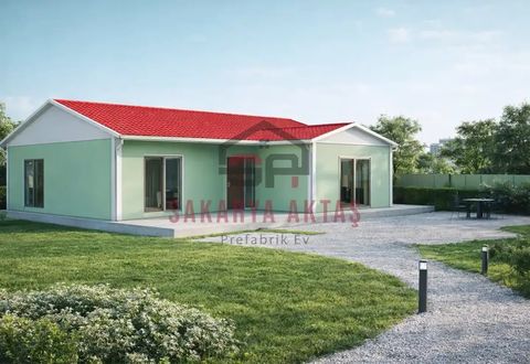 Aktaş Prefabrik Ev 3+1 Tek Katlı Prefabrik Ev 113 m2