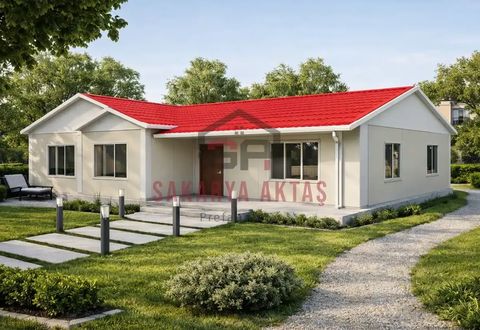 Aktaş Prefabrik Ev 3+1 Tek Katlı Prefabrik Ev 122 m2