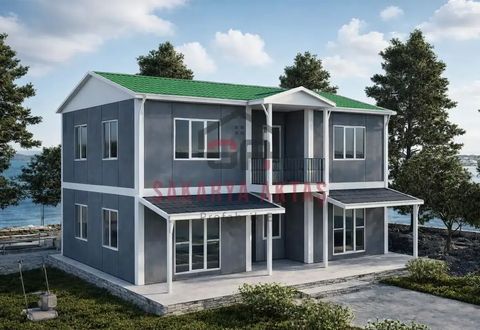 Aktaş Prefabrik Ev 4+1 Çift Katlı Prefabrik Ev 158 m2