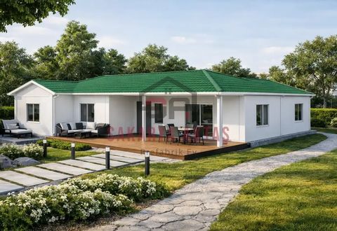 Aktaş Prefabrik Ev 4+1 Tek Katlı Prefabrik Ev 166 m2