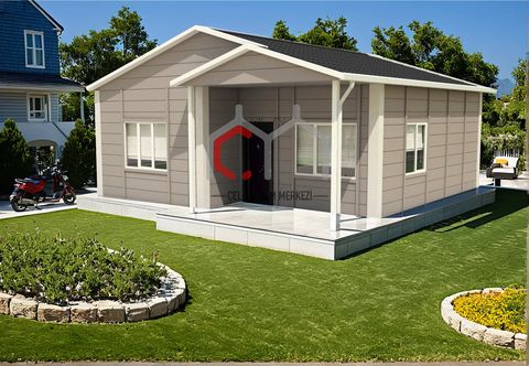 Çelik Yapım Merkezi 2+1 Tek Katlı Prefabrik Ev 62 m2