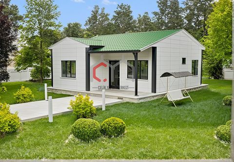Çelik Yapım Merkezi 2+1 Tek Katlı Prefabrik Ev 68 m2