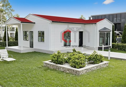 Çelik Yapım Merkezi 2+1 Tek Katlı Prefabrik Ev 81 m2