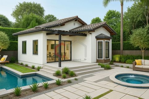 Çelik Yapım Merkezi 2+1 Tek Katlı Prefabrik Villa 59 m2