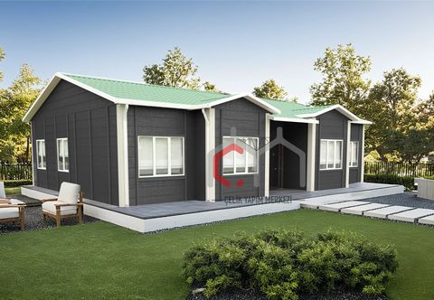 Çelik Yapım Merkezi 3+1 Tek Katlı Prefabrik Ev 110 m2