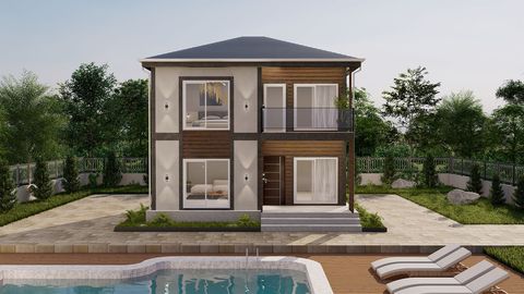 İkranur Prefabrik 104 m2 Çift Kat Prefabrik (PD-2104)