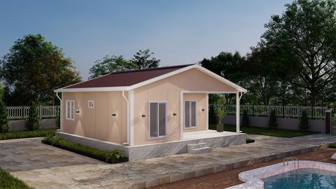 İkranur Prefabrik 60 m2 Tek Kat Prefabrik (PS-1060)