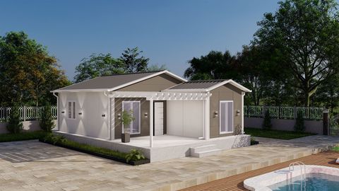 İkranur Prefabrik 70 m2 Tek Kat Prefabrik (PS-1070)