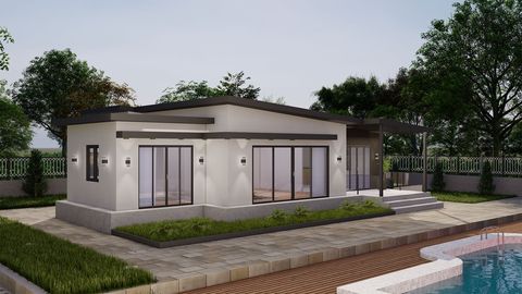 İkranur Prefabrik 99 m2 Tek Kat Prefabrik (PS-1099)