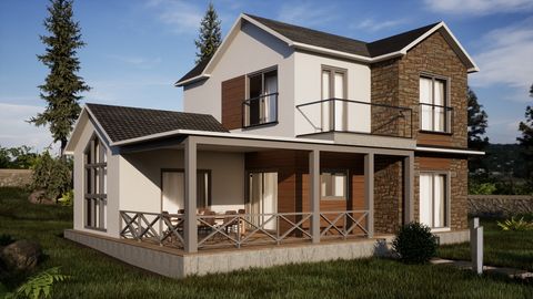 İkranur Prefabrik 167 m2 Çift Kat Çelik (SD-2167)