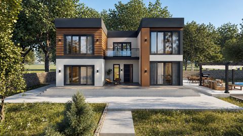 İkranur Prefabrik 194 m2 Çift Kat Çelik (SD-2194)