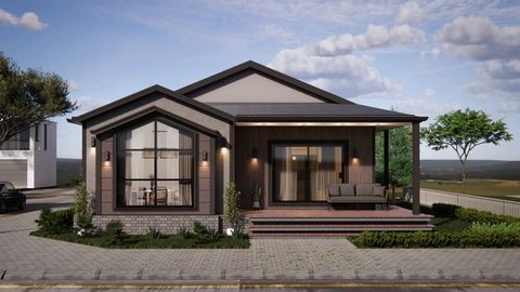 İkranur Prefabrik 86 m2 Tek Kat Çelik (SS-1086)