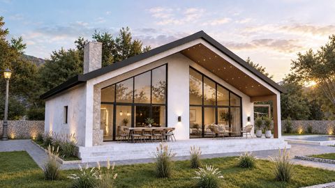 İkranur Prefabrik 147 m2 Tek Kat Çelik (SS-1147)