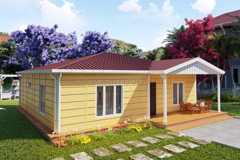 Karmod Prefabrik 103 m2 3+1 Prefabrik Ev Model Ege