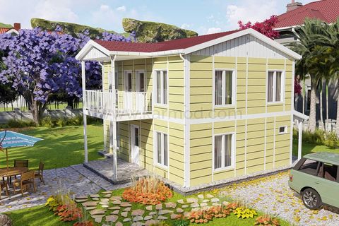 Karmod Prefabrik 130 m2 Akdeniz Modeli