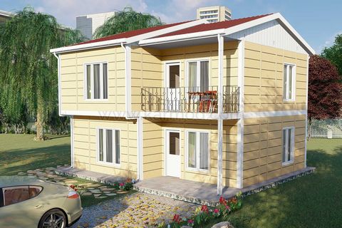 Karmod Prefabrik 136 m2 Prefabrik Villa Modeli Anadolu