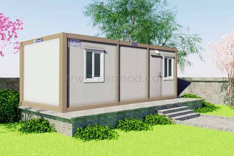 Karmod Prefabrik 21 m2 1+1 Konteyner Ev