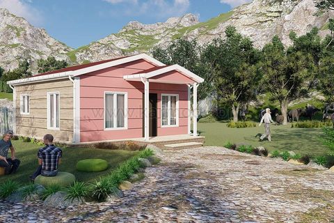 Karmod Prefabrik 45 m2 Çelik Ev 2+1