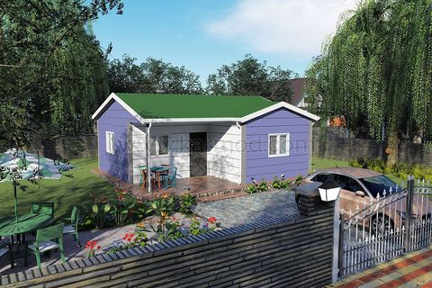 Karmod Prefabrik 51 m2 Çelik Ev 2+1