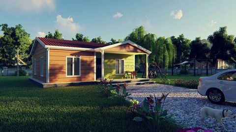 Karmod Prefabrik 78 m2 Çelik Ev 3+1