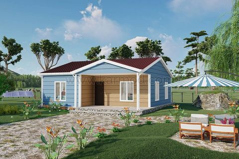 Karmod Prefabrik 84 m2 Çelik Ev 3+1