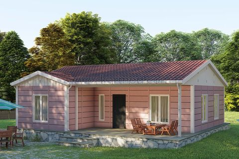 Karmod Prefabrik 87 m2 3+1 Prefabrik Ev Model Yedirenk