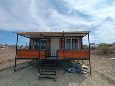 Kentsoy Yapı 60m2 Tuğla Desen Veranda