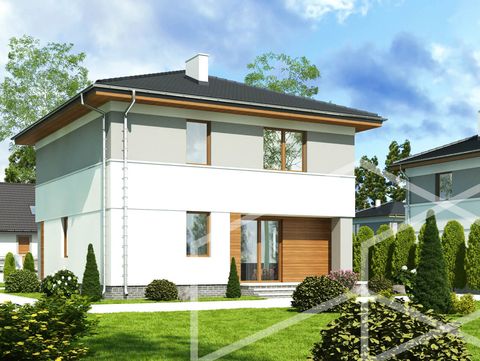 Makro Prefabrik 104 m2 İki Katlı Çelik Ev