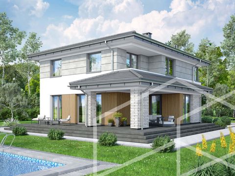 Makro Prefabrik 162 m2 İki Katlı Çelik Ev