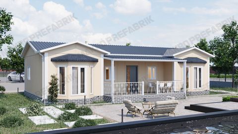 Makro Prefabrik Prefabrik Ev Fiyatı 109 m2
