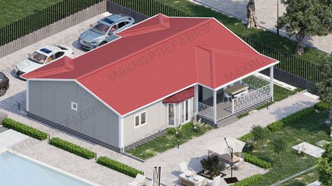 Makro Prefabrik Prefabrik Ev Fiyatı 125 m2