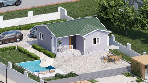 Makro Prefabrik Prefabrik Ev Fiyatı 49 m2