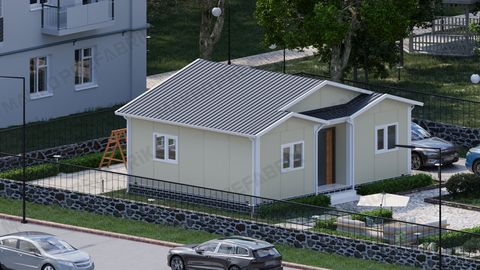 Makro Prefabrik Prefabrik Ev Fiyatı 54 m2