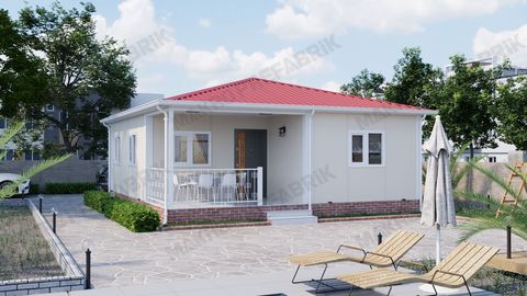 Makro Prefabrik Prefabrik Ev Fiyatı 63 m2