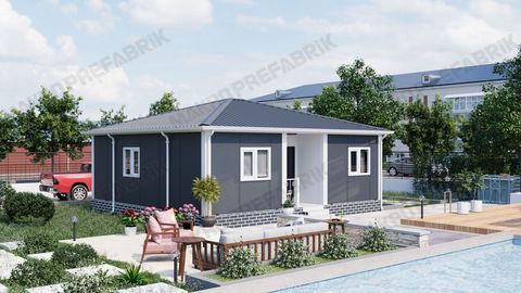 Makro Prefabrik Prefabrik Ev Fiyatı 64 m2