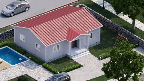 Makro Prefabrik Prefabrik Ev Fiyatı 82 m2