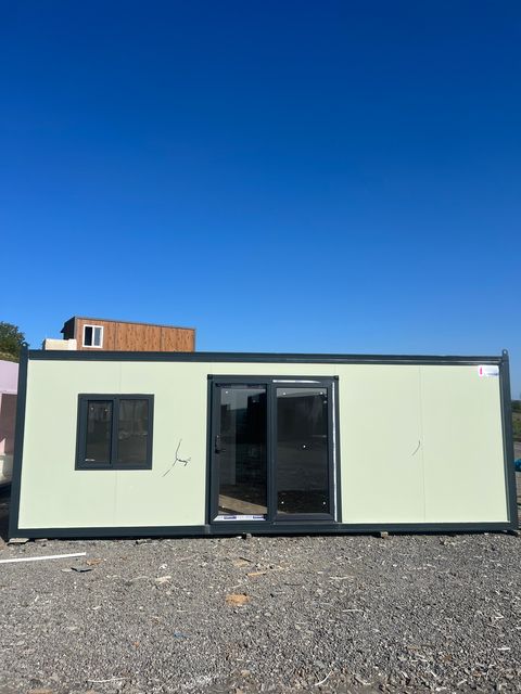 Onay Prefabrik Konteyner 42 m2 2+1 Betopan Kaplama Ev Konteyner