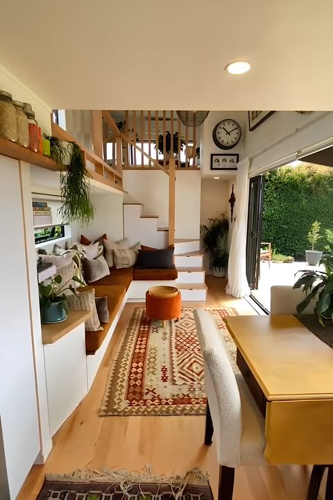 Onay Prefabrik Konteyner Tekerlekli Tiny House (Mobil Tiny House 2,50 x 8,00 m)