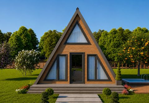 Prefabrik Evim 61 m2 Bungalov Ev (IMCB0610)