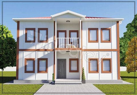 Prefabrik Evim 141 m2 Kampanyalı 3+1 Prefabrik Ev (IMPC1410)
