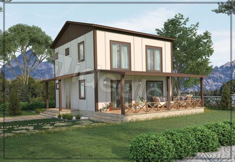 Prefabrik Evim 150 m2 Kampanyalı Dubleks Prefabrik Ev (IMPC1500)