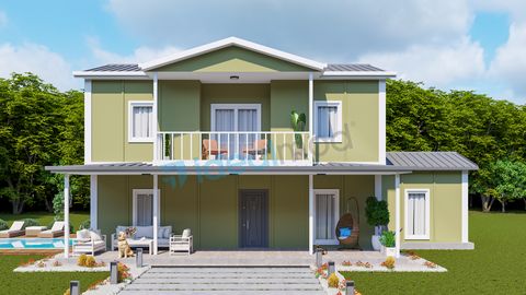 Prefabrik Evim 196 m2 Kampanyalı 4+1 Prefabrik Ev (IMPC1960)