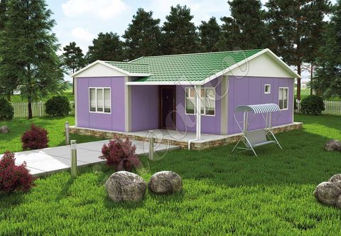 Prefabrik Evim Ekonomik 68m2 Prefabrik Ev (IMPET0680)