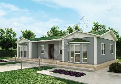 Prefabrik Evim Ekonomik 98m2 Prefabrik Ev (IMPET0980)
